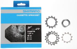 Cassette VTT 9 vitesses Shimano 11x32 CS-M770 Compatible Shimano/Sram Gamme XT