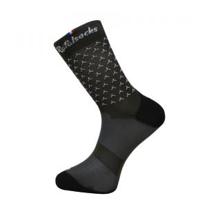 Chaussettes RAFA'L Socks Classico Haute 43/46 Vert Khaki/Black