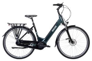 vélo city Ebike Breezer PowerTrip EVO 3.2+ LS 45 cm Mixte Pearl Pine Green 575Wh