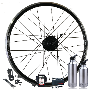 Kit roue à assistance électrique Wheel Watts 250 W 6.8 Ah freinage patins