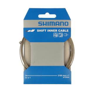 Câble de dérailleur Shimano Inox Ø 1.2 longueur 2100 mm
