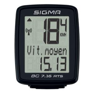 Compteur Sigma BC 7.16 Wireless 7 Fonctions