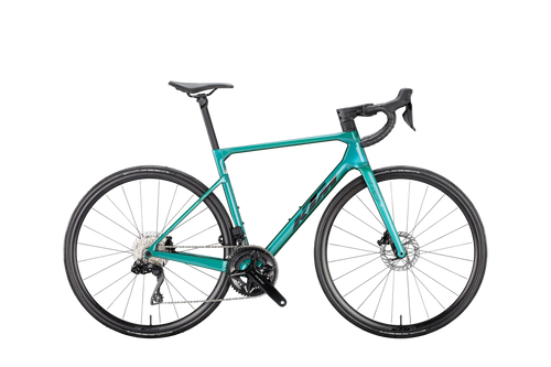 Vélo de Route KTM Revelator Alto Elite Carbone Gamme 2026 Noir jungle métallisé argent