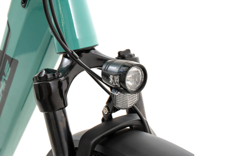 Chargez l&#39;image dans la visionneuse de la galerie, VAE VTC ROCKMACHINE CROSSRIDE E425 Touring Vert Noir Batterie

