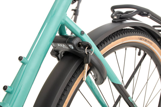 VAE VTC ROCKMACHINE CROSSRIDE E425 Touring Vert Noir Batterie