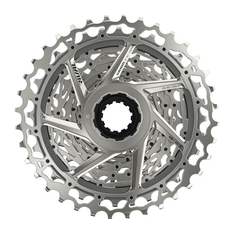 Chargez l'image dans la visionneuse de la galerie, Cassette SRAM Rival XG-1250 12V 10–36T XDR argent
