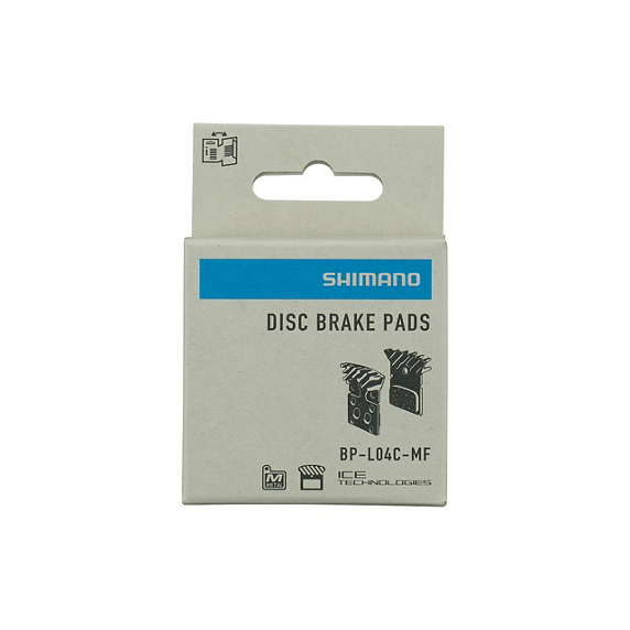 Plaquettes de Frein Shimano Métal L04C avec Refroidisseur