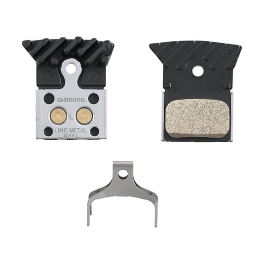 Plaquettes de Frein Shimano Métal L04C avec Refroidisseur