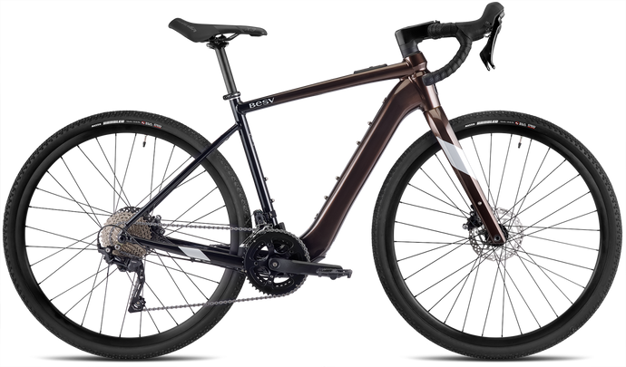 Vélo GRAVEL BESV E-BIKE JGR 1.3 Batterie 360Wh