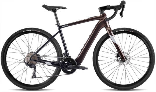 Vélo GRAVEL BESV E-BIKE JGR 1.3 Batterie 360Wh
