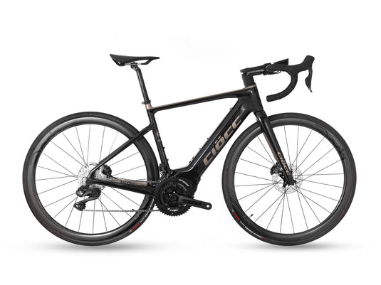 Vélo de Route VAE CIÖCC E-THOR Carbone Disque 12 Vit Dura Ace DI2/FSA