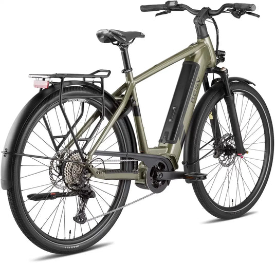 VAE BESV TR 1.1 LS SO Step Kaki Métallique 720 Wh Moteur Shimano