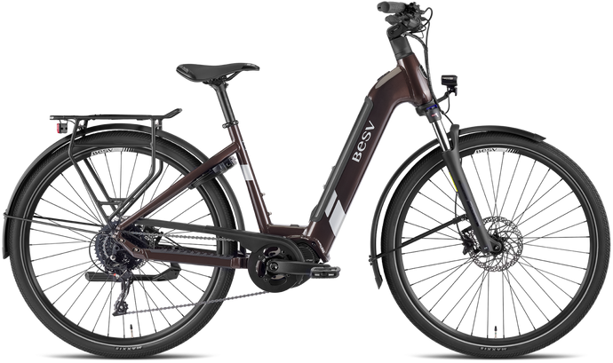 VAE BESV TR 1.3 MY23 LS Step Umbra Métallique 630 Wh Moteur Shimano