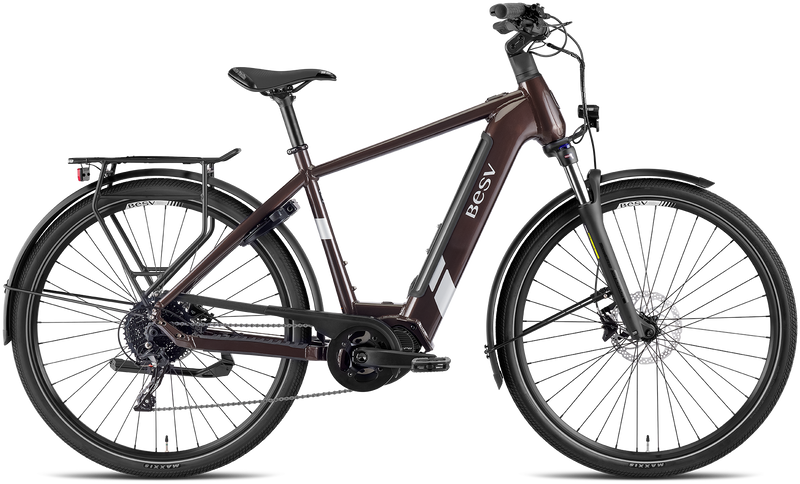 Chargez l&#39;image dans la visionneuse de la galerie, VAE BESV TR 1.3 MY23 SO Step Umbra Métallique 630 Wh Moteur Shimano
