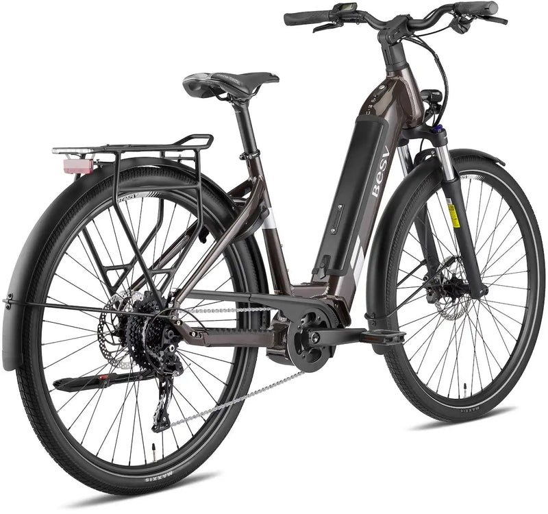 Chargez l&#39;image dans la visionneuse de la galerie, VAE BESV TR 1.3 MY23 LS Step Umbra Métallique 630 Wh Moteur Shimano
