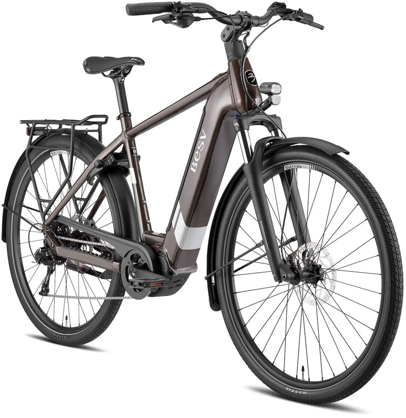 Chargez l&#39;image dans la visionneuse de la galerie, VAE BESV TR 1.3 MY23 SO Step Umbra Métallique 630 Wh Moteur Shimano

