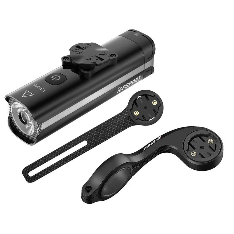 Chargez l&#39;image dans la visionneuse de la galerie, Lumière Vélo avant IGPSPORT VS1200 Lumens Alu LED Longue Portée
