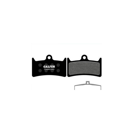 Jeu de plaquettes de frein Galfer FD453G1054 Standard pour Hope V4