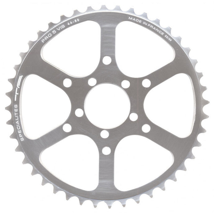 Plateau Specialités TA Pro 5 Vis Cyclo Extérieur Argent