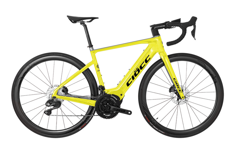 Chargez l&#39;image dans la visionneuse de la galerie, Vélo de Route VAE CIÖCC E-THOR Carbone Disque 12 Vit Dura Ace DI2/FSA
