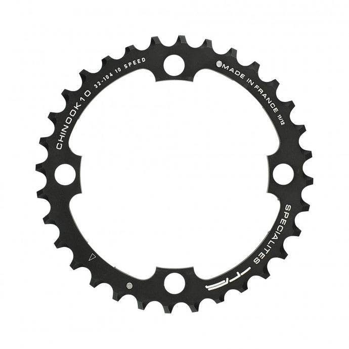 Plateau Spécialités TA Chinook 11V Intermédiaire 104 mm - Noir